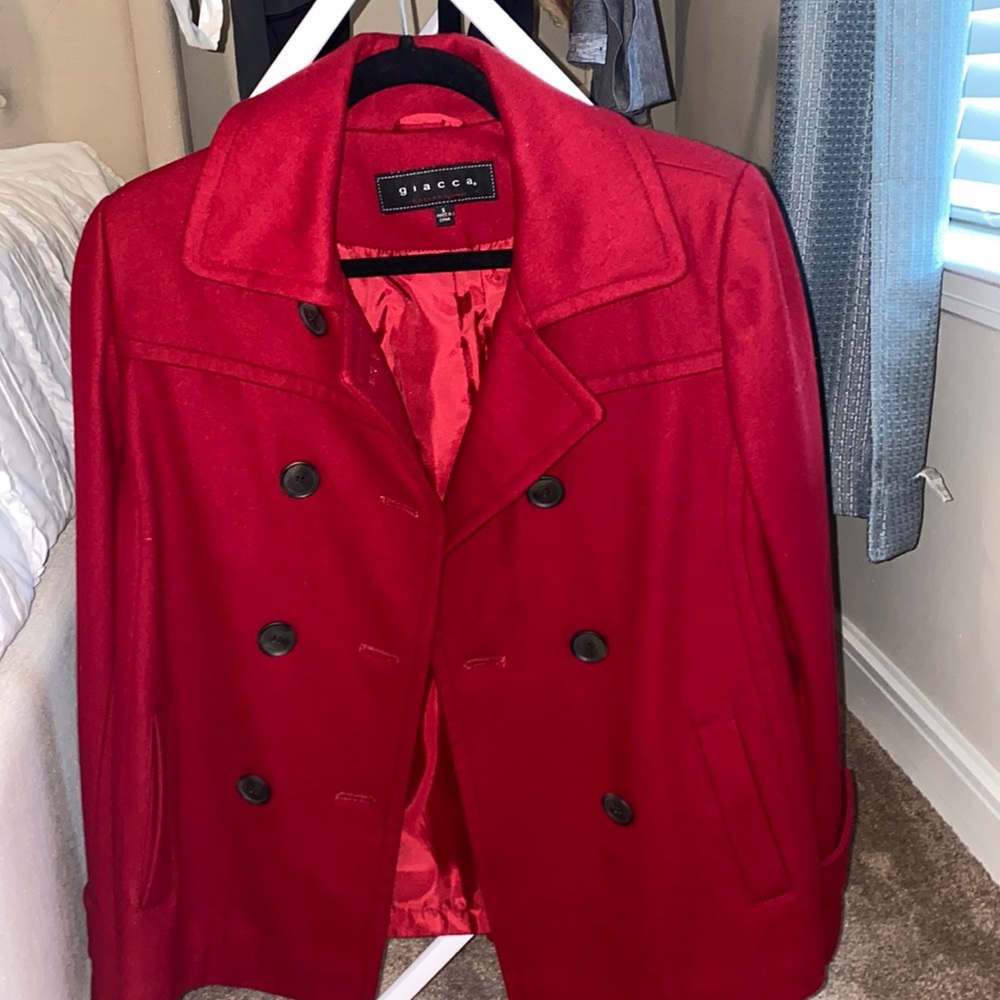 Small Red Winter Coat